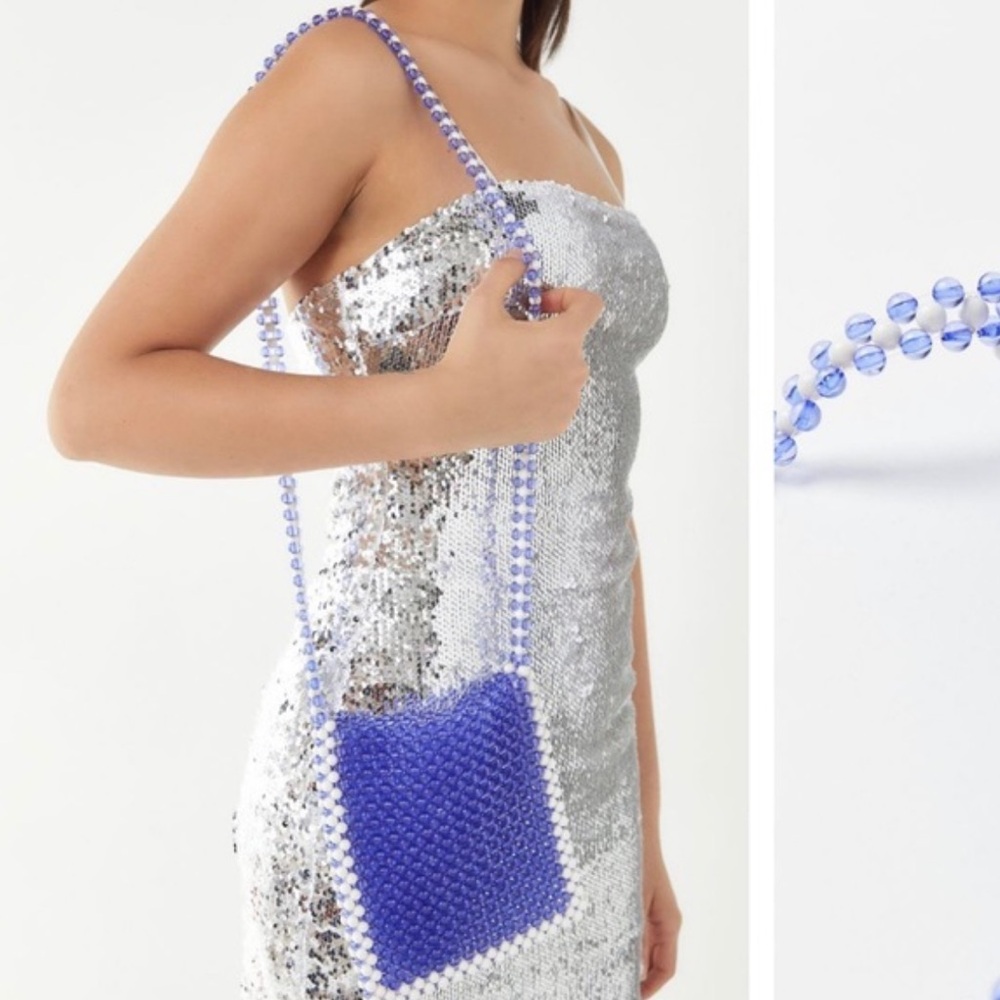 UO Beaded Crossbody Bag